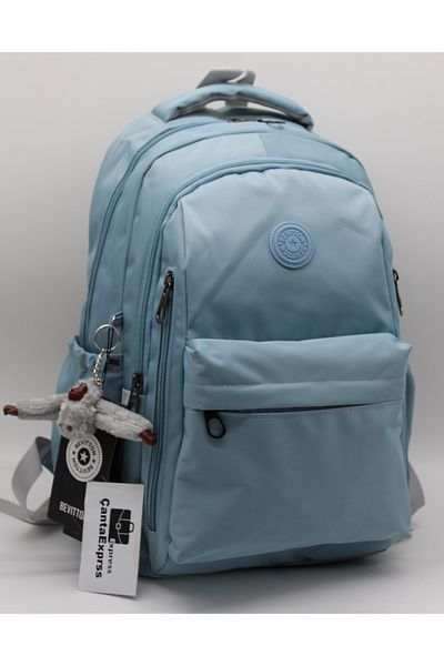 ÇantaExpress Rucsac de școală zilnică Geantă de școală unisex rezistentă la apă 2500 Albastru