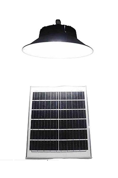 divendi-ro 150W UFO Solar LED Hall Lamp with Solar Panel, saucer type