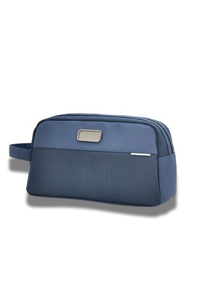 ORYX O-pouch Stylish Modern Essentials Organizer Pouch Spacious & Textured Blue