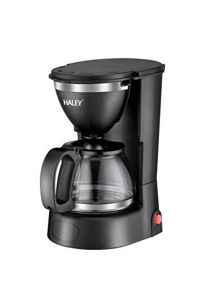 HALEY Aparat de cafea HY-2807, 750 ml, 650 W, placă de încălzire, sistem anti-picurare, oprire automată