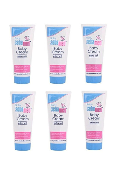 Sebamed عبوة كريم أطفال فائق النعومة، 6 قطع - 200 جرام