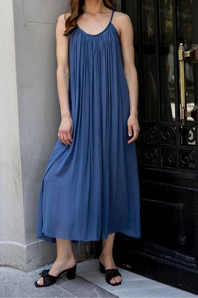 Suzi Squished Collar Strap Dress 3173
