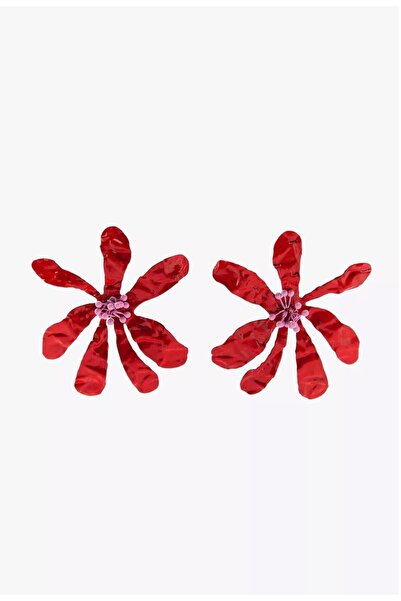 Alice İsstanbul Brand Beaded Flower Earrings
