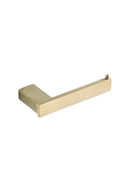 LUXXO Suport hârtie igienică din metal periat auriu