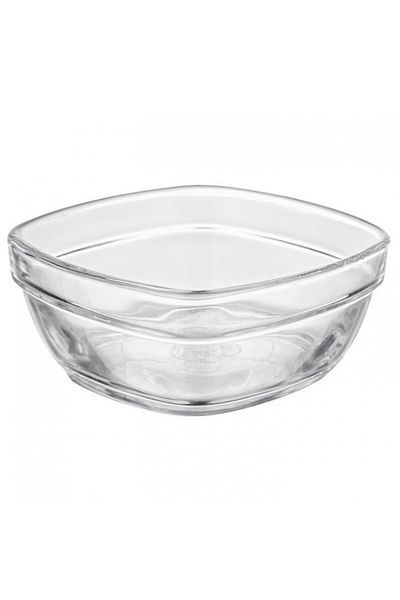 Duralex Square bowl, DURALEX heat-resistant glass, KARRE series, 23cm, 310cl