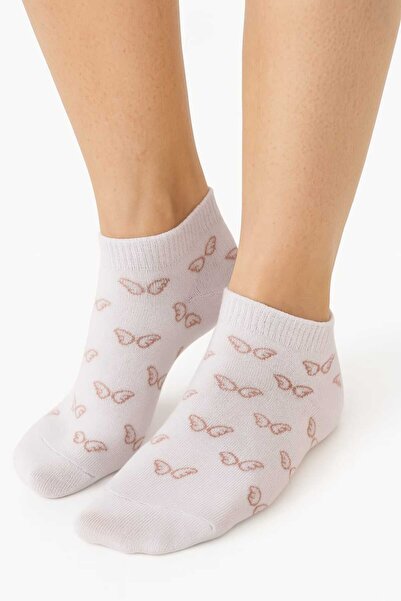 NESA 4'زوج من الجوارب النسائية المصنوعة من الخيزران المعطرة بدون خياطة