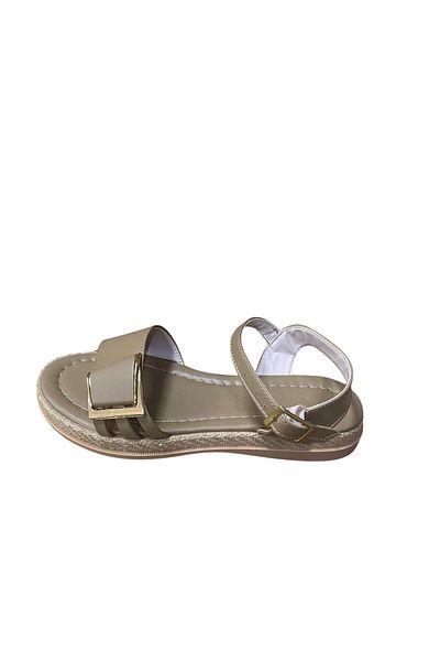 Shoes Women's Thin Non-Slip Sole Buckle Stone Summer Sandals