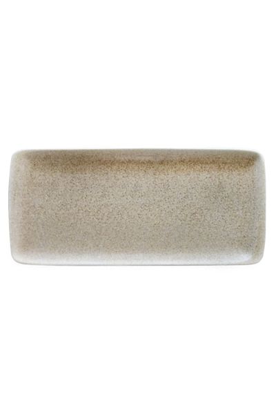 Bonna Rectangular porcelain platter BONNA LUCA SALMON 34x16cm (S-MT-LUCSL MOV 35DT