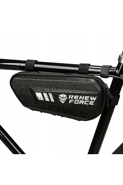 divendi-ro Waterproof universal bike frame bag - Black