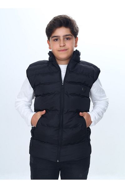 Toontoy Boy's Inflatable Vest with Crest on Chest