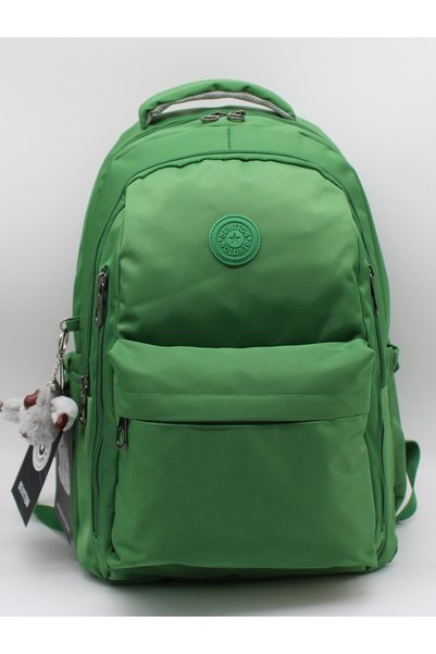 betto's School Backpack Unisex Water Resistant Fabric School Bag 2500 Green