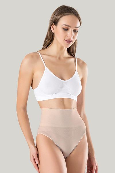 MODA YILDIZ Women's Mid Waist Panties Corset