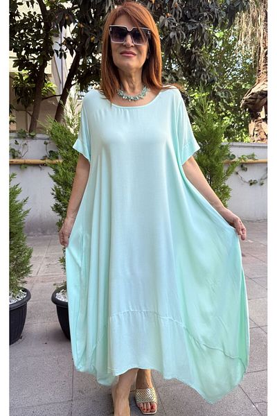 DenizEge Marlon Dress Mint Green