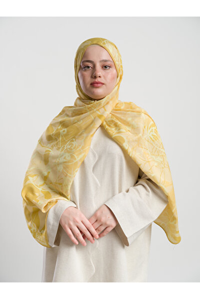 Eseva Scarf Desenli Pamuk Şal