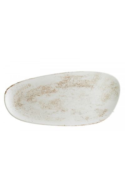 Bonna NACROUS MATT Rectangular porcelain platter 36cm (MT-NCR VAO 36DT)