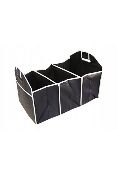 divendi-ro Geantă organizator pentru portbagaj auto cu 3 compartimente și 4 buzunare - Neagră