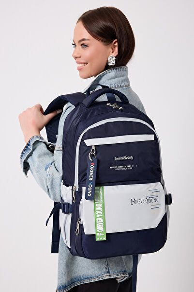 Forever Young حقيبة ظهر من قماش الساتان عالية الجودة FY2207