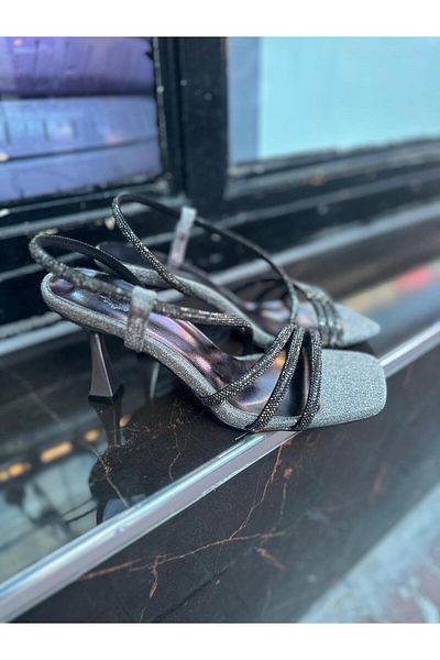 MİSS PARK MODA Platinum Stone Women's Shoes