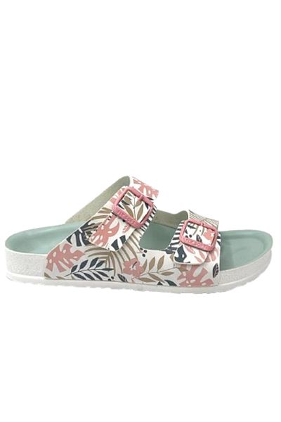 KİNDEP Kindep Fly Soft Double Buckle Daily Slippers Multicolor