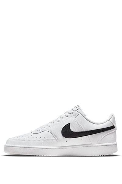 Nike Court Vision Lo Nn Kadın Sneaker Ayakkabı BEYAZ SİYAH