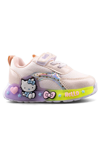 KİNDEP Kindep Picasso 120 Bebe Anrk Işıklı Bebe Spor Ayakkabı PUDRA