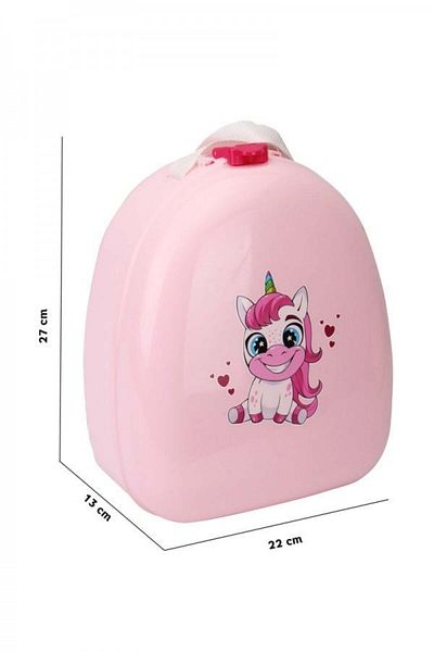 Divendi TechnoK backpack breakfast box for girls