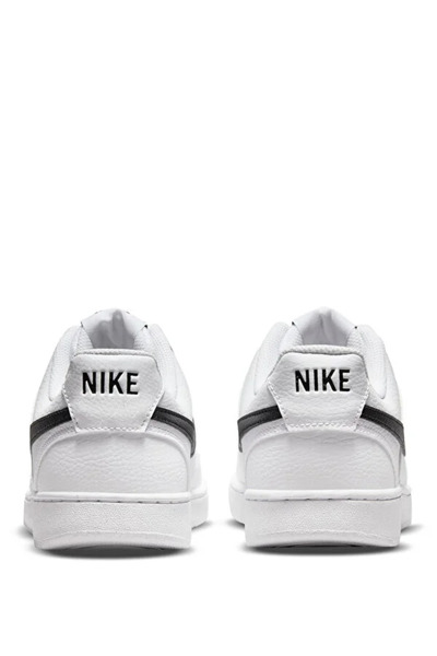 Nike Court Vision Lo Nn Kadın Sneaker Ayakkabı BEYAZ SİYAH