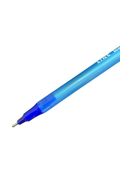 Silka Linc Icon Needle Tip 1.0 mm Ballpoint Pen Blue 50 Pcs (1 Pack)