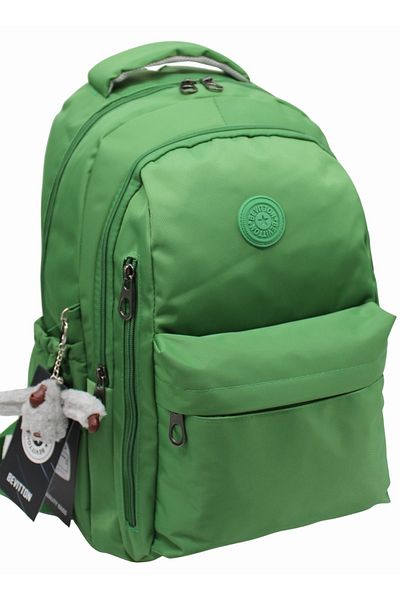 Bevitton Σχολικό σακίδιο πλάτης Unisex Αδιάβροχο υφασμάτινο Σχολικό τσαντάκι 2500 Πράσινο