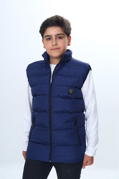 Toontoy Boy's Inflatable Vest with Crest on Chest