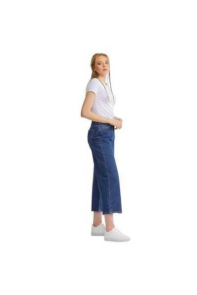 Kayra Women's Wide Leg Denim Pants KAY.KA-SZ-JN001