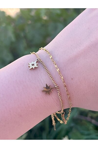 CEY ACCESSORY سوار نجمي بتفاصيل مزدوجة