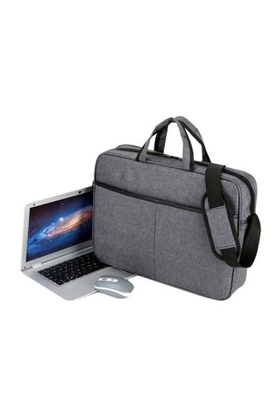 Welora Geantă pentru laptop, pentru laptopuri de până la 15,6 inci, gri - Gri