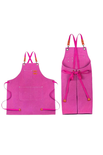 Omran Cart Apron For Barista, Unisex Cotton Apron For Café, Kitchen & Barber ...