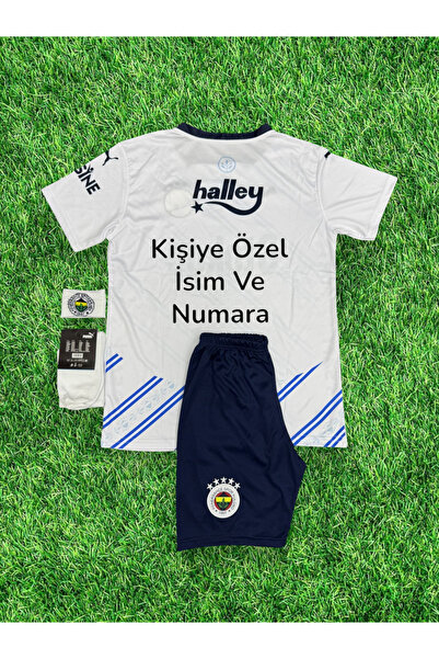 Quaxram Kişiye Özel Baskılı Fênerbâhçe 24-25 Sezon 4'lü Set Çocuk Futbol Form...