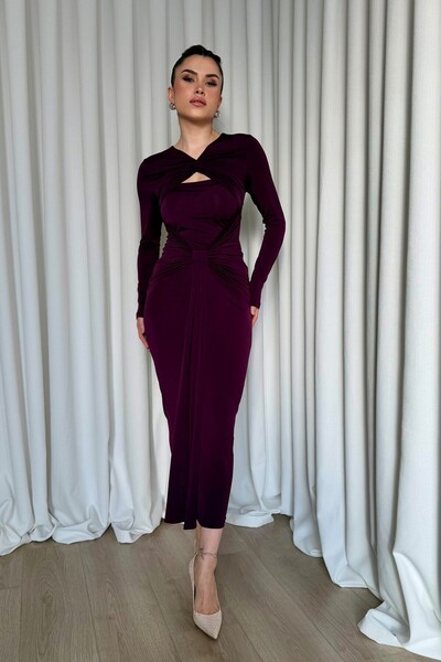 ROUPAS Önden Bağlama Detaylı Elbise