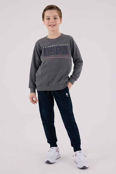 U.S. Polo Assn. Licensed Boys' Bottom Top 2 Piece Tracksuit Set