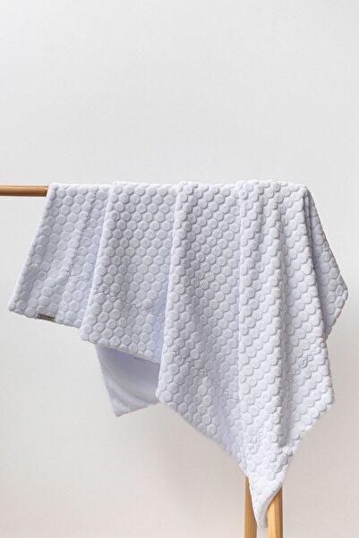 Teddy Pie طبقة مزدوجة منقوشة مقاس 90x110 سم. بطانية ويل سوفت للأطفال