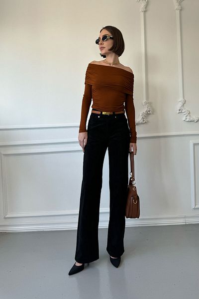 MAGARDE Black Velvet Original Trousers