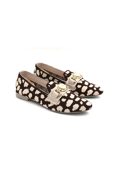 KİNDEP Kindep Knitwear Casual Women's Ballerina Brown