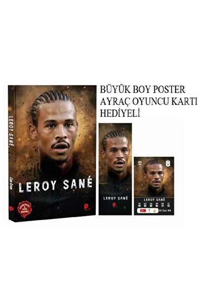 peta kitap Leroy Sane - (POSTER VE AYRAÇ HEDİYELİ)