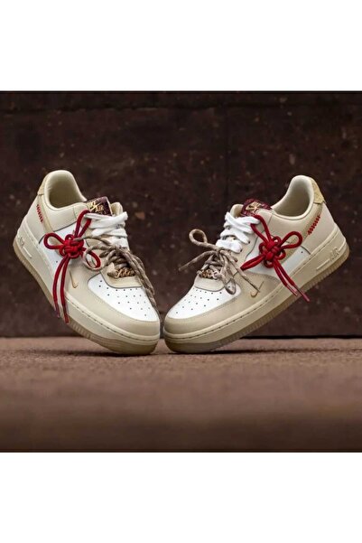 Nike Air Force 1 “Year Of The Snake”Hakiki Deri Premium Sneaker (Blue Sport )