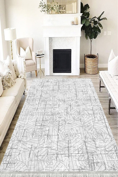 DEKOMOD Dijital Baskı Dört Mevsim Kaymaz Yıkanabilir Kesme Koridor Mutfak Oda...