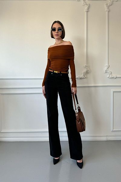 MAGARDE Black Velvet Original Trousers