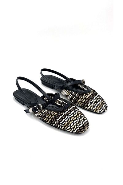 KİNDEP Kindep Closed Toe Women's Ballerinas Black