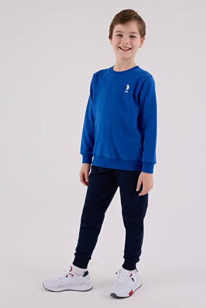 U.S. Polo Assn. Lisanslı Erkek Çocuk Alt Üst 2 Parça Eşofman Takımı