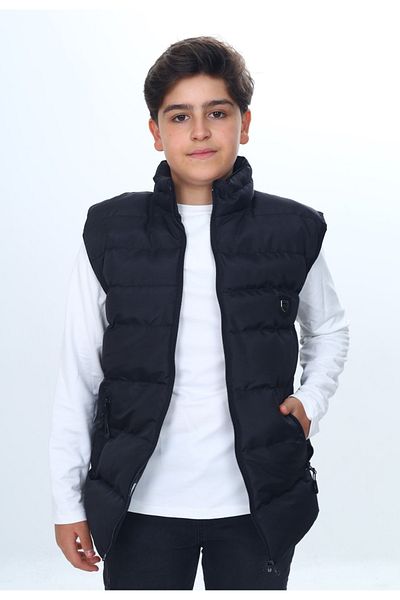 Toontoy Boy's Inflatable Vest with Crest on Chest