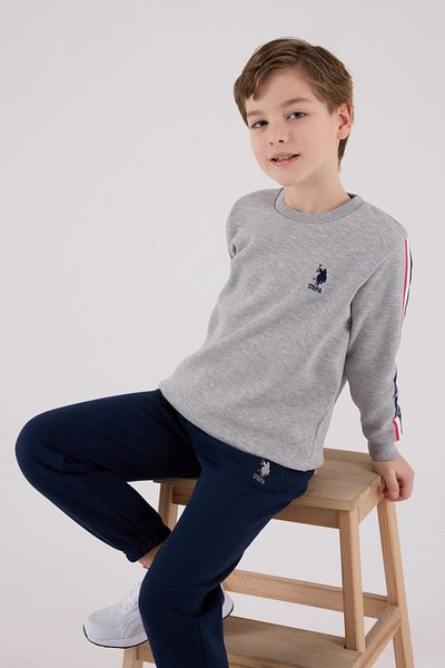 U.S. Polo Assn. Licensed Boys' Bottom Top 2 Piece Tracksuit Set