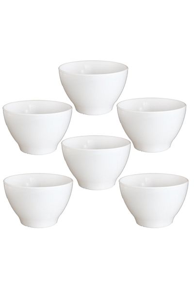 Bormioli Rocco Set of 6 opal soup bowls 12.5cm BORMIOLI ROCCO TOLEDO