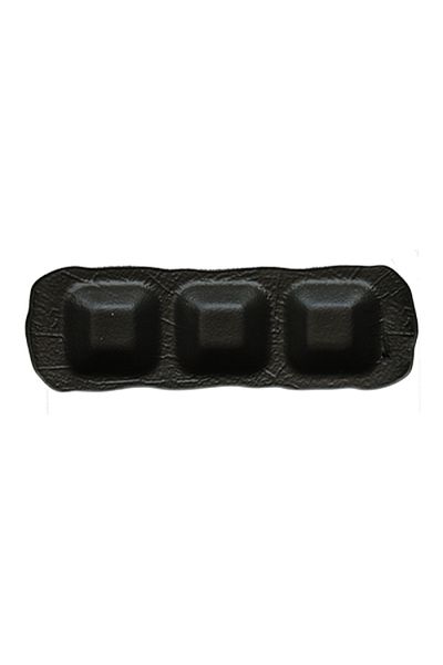 Bonna SHADE Porcelain sauce tray with 3 compartments 30cm (SH 30SO)